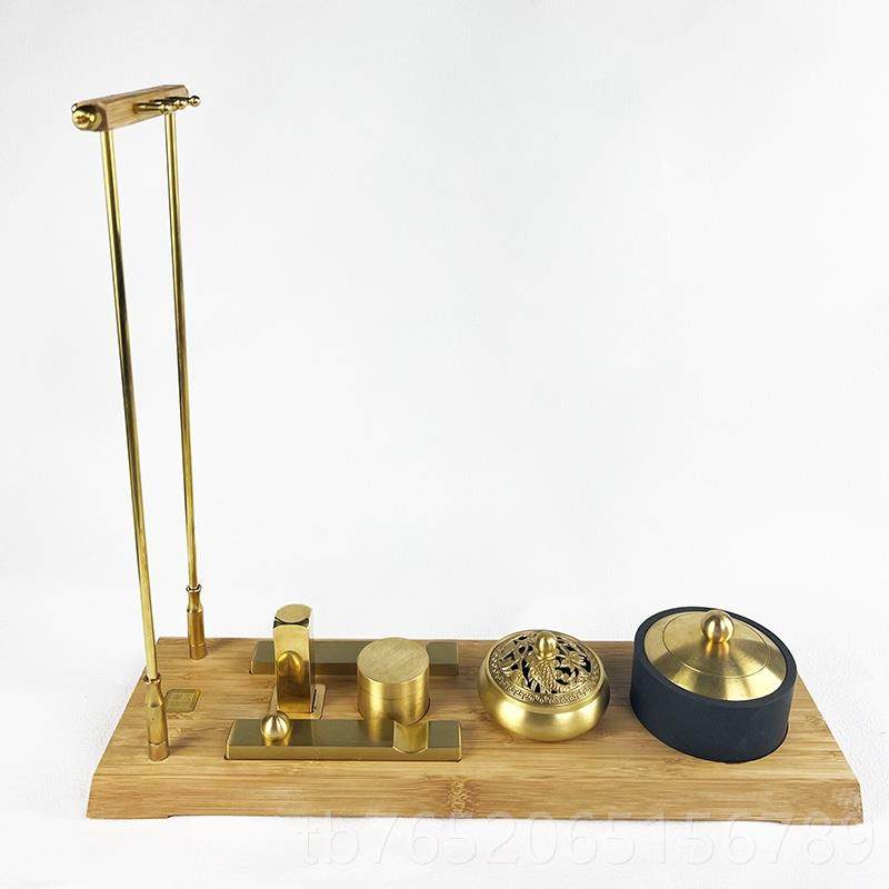 正品毛笔架铜毛笔挂创意多功能实木书笔法国墨盒山搁摆画件送礼笔,文具电教/文化用品/商务用品,文房四宝,淘宝优惠券,粉丝福利购,淘宝优惠卷