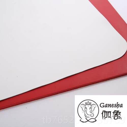 正品家伽象瑜伽垫天橡胶PU舒丽皮进口材超质薄干湿防滑用白色然1.
