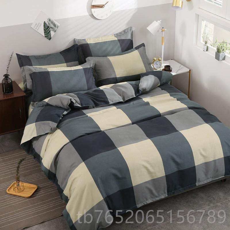 正品女抖音网款件套四纯棉全棉磨毛男学红生宿舍单双人儿童三件套,床上用品,床品套件/四件套/多件套,淘宝优惠券,粉丝福利购,淘宝优惠卷