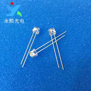 f5发光二极管长脚高亮红光 5MM草帽红色led灯珠 led红灯