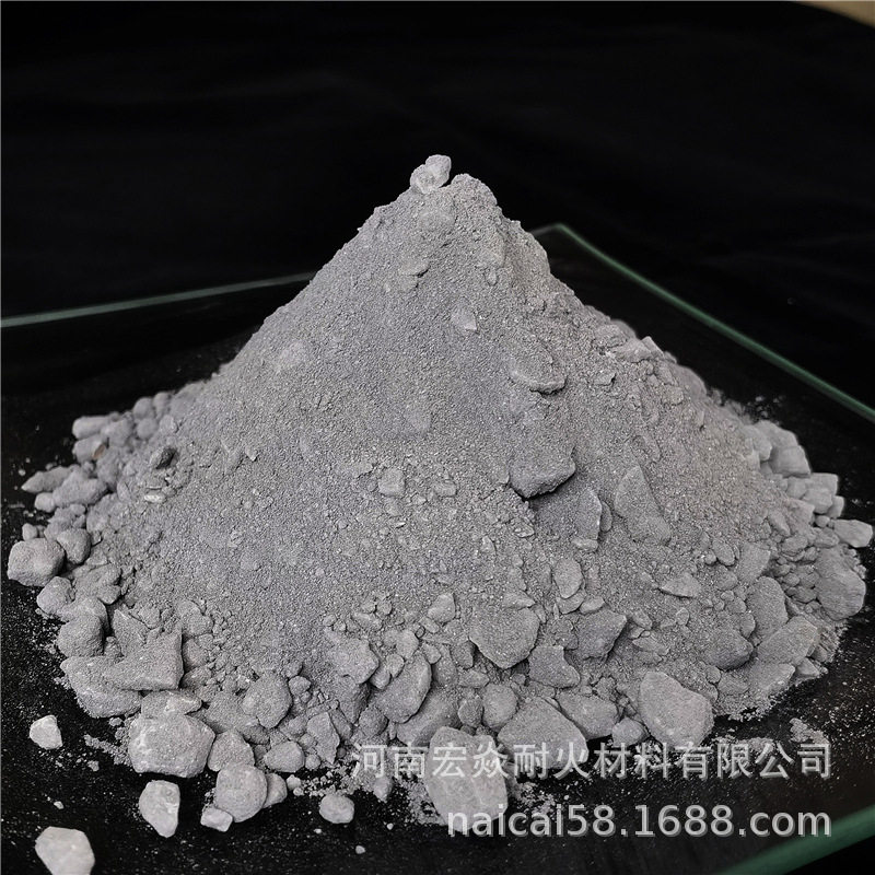 宏焱耐材供应 纯度高 强度好耐冲刷中频炉用硅质捣打料