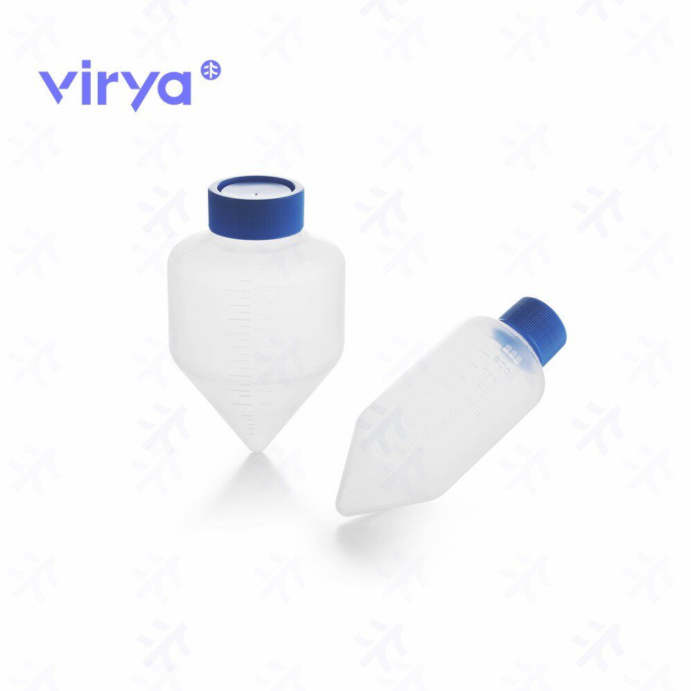 Virya 塑料离心瓶 500ML 聚丙烯材质 EO灭菌 5个/包,40个/箱