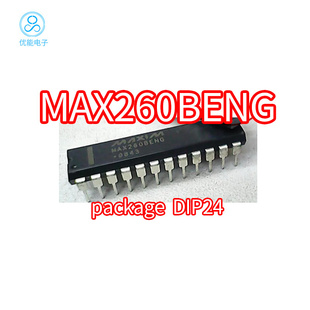 可调谐滤波器 DIP24直插 通用开关电容器MAX260BE 封装 MAX260BENG