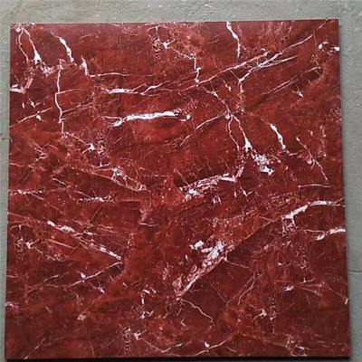 Foshan red ceramic glazed porcelain floor tile 600x600mm