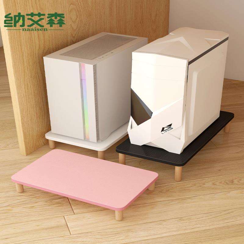 J电脑机箱托架主机托架大码桌下台式垫高机箱架单层置物架增高底B