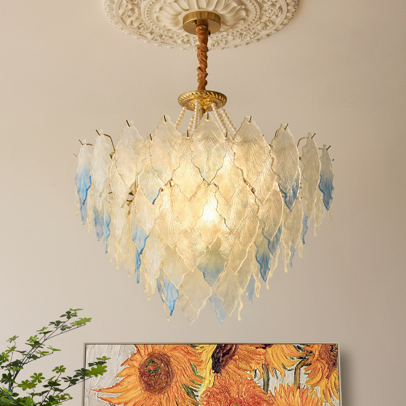 2023年新款珍珠大气主灯现代简约轻奢客厅法式卧室餐厅奶油风吊灯