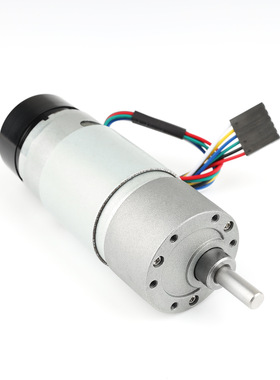 GB37-555直流减速电机 大扭力 智能小车底盘 伺服马达 霍尔测速+