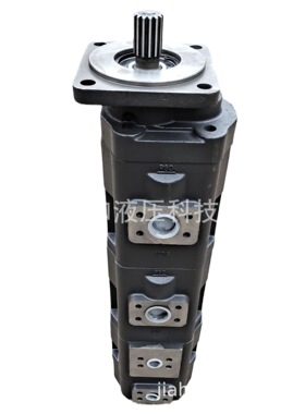 JHP2/2/2/2四联高压液压泵      起重机齿轮泵济南液压泵