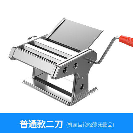 批发俊媳妇三刀 压面机家用手动面条机小型手摇面条机饺子皮机
