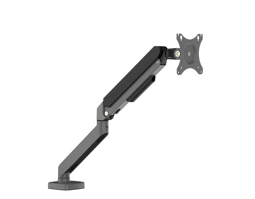 可调节铝合金单臂深空灰气弹簧显示器支架13至30寸