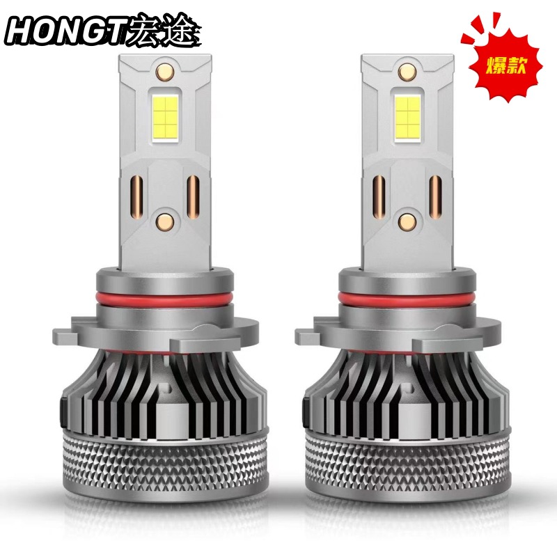 电商爆款G35双铜管78W大功率汽车车LED大灯远近一体高亮H7H11H4