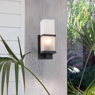 阳台壁灯户外庭院外墙灯室外大门口简约露台卧室墙壁灯中式 风格