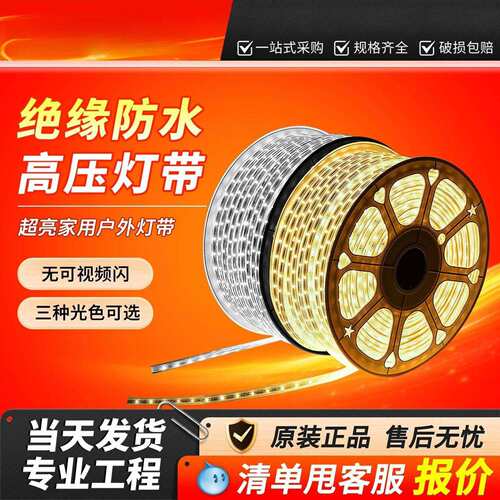 FSL山照明LED灯带220V线性防水28