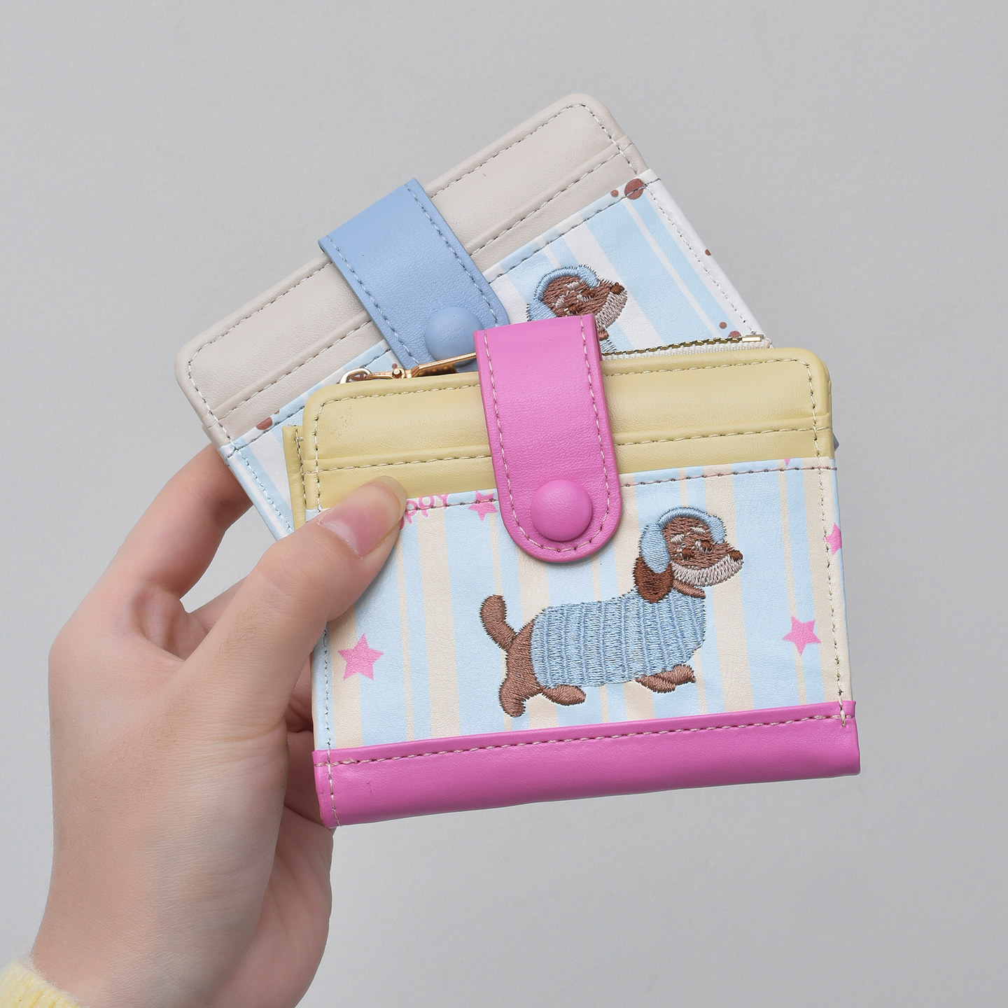 风屿新款小狗儿童钱包小巧卡包证件收纳可爱零钱包女孩圣诞礼物,箱包皮具/热销女包/男包,钱包,淘宝优惠券,粉丝福利购,淘宝优惠卷