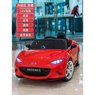 高档可儿坐人婴童四驱电四动车3轮遥控汽车1 6岁宝宝小孩跑车