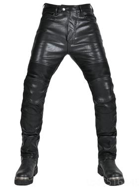 高档VOLER摩托车骑O行裤男车冬季绒加保暖防风防水机复古休闲防摔