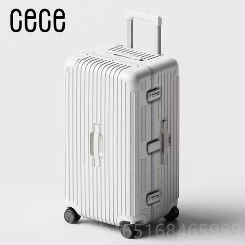 高档CECE2024新款行李箱女大容量密加厚框旅行箱男学生拉杆码皮箱