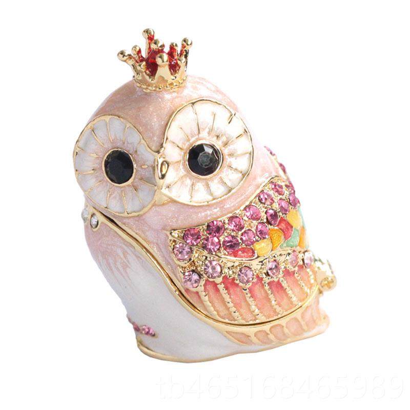 高档日本PIC生ALS可爱猫品头鹰迷你首饰盒小 便携耳钉饰收盒纳女,饰品/流行首饰/时尚饰品新,首饰盒,淘宝优惠券,粉丝福利购,淘宝优惠卷