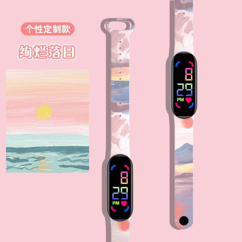 创意潮流时尚防水防摔电子手表