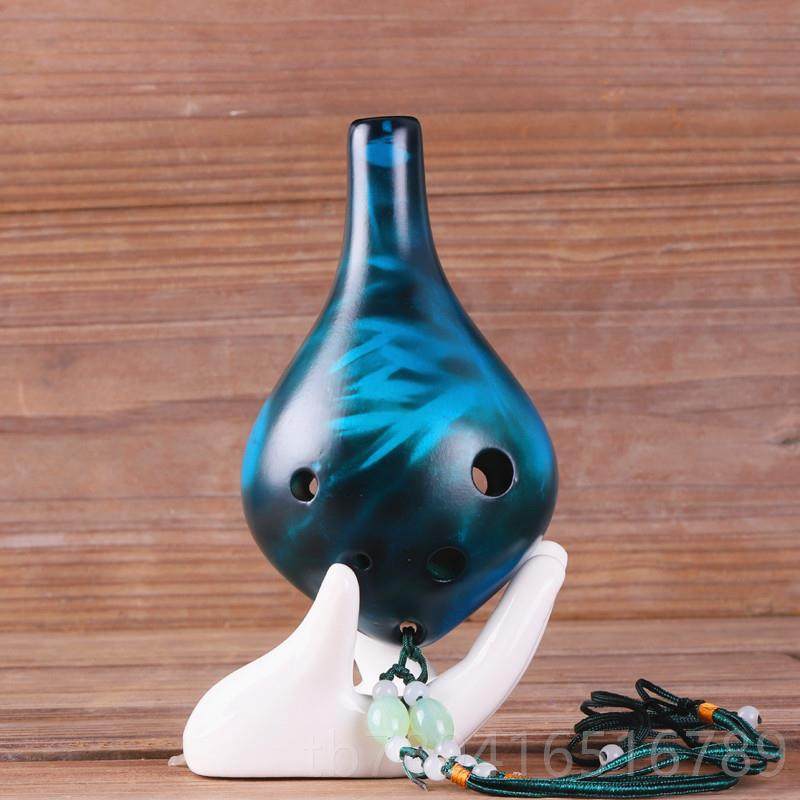 高档初陶笛六孔AC熏烧6儿孔中音C调陶笛童学生学入器门吹奏乐专业,乐器/吉他/钢琴/配件,陶笛,淘宝优惠券,粉丝福利购,淘宝优惠卷