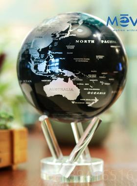 高档美国光能mova自转地球仪悬浮永动摆件轻高男档导领礼奢物