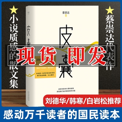 皮囊蔡崇达作品韩寒白岩松推荐