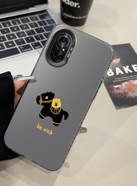 新款berich小马华为NOVA8手机壳硬个性适用创意小众荣耀v40轻奢版