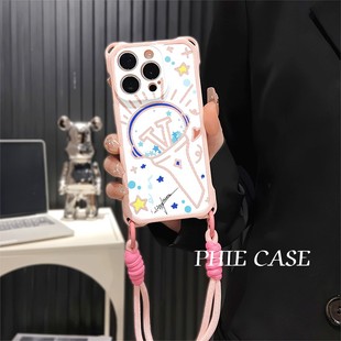 IQOO15手机壳软12ProMax适用张杰应援棒iPhone17四角开孔13周边s30透明苹果16斜挎手腕挂绳14plus防摔VIVOx30