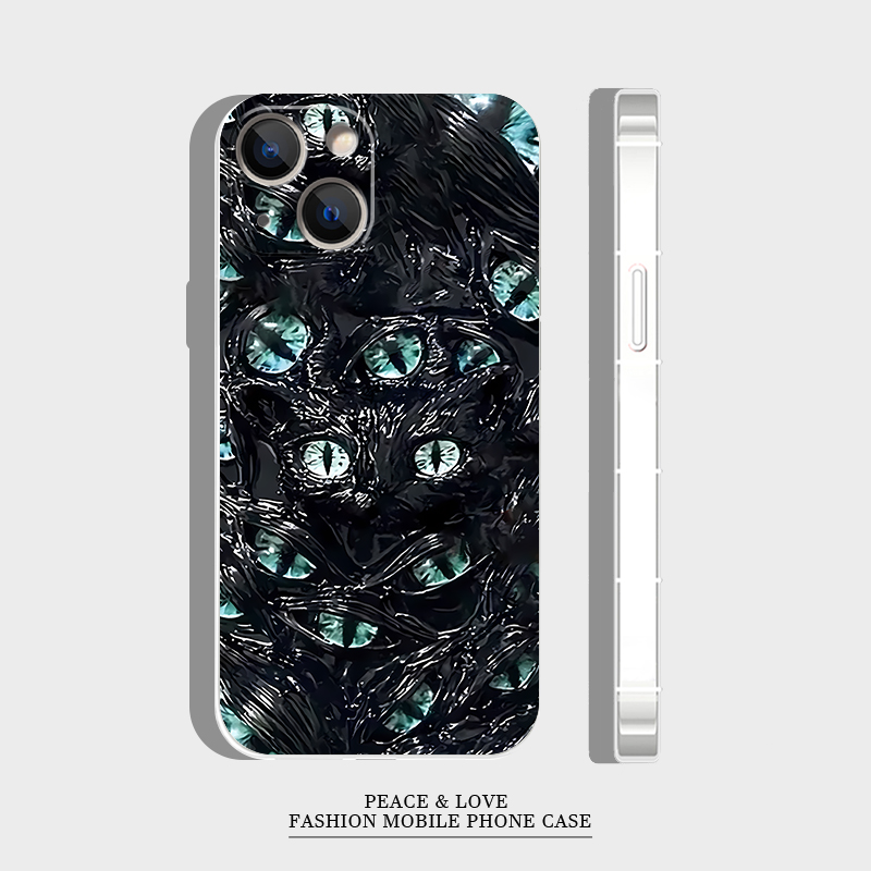 适用16plus手机壳软iPhone12pm高级感14苹果15ProMax13个性克苏鲁之眼荣耀POWER小众一加ACE5竞速版潮酷x100s