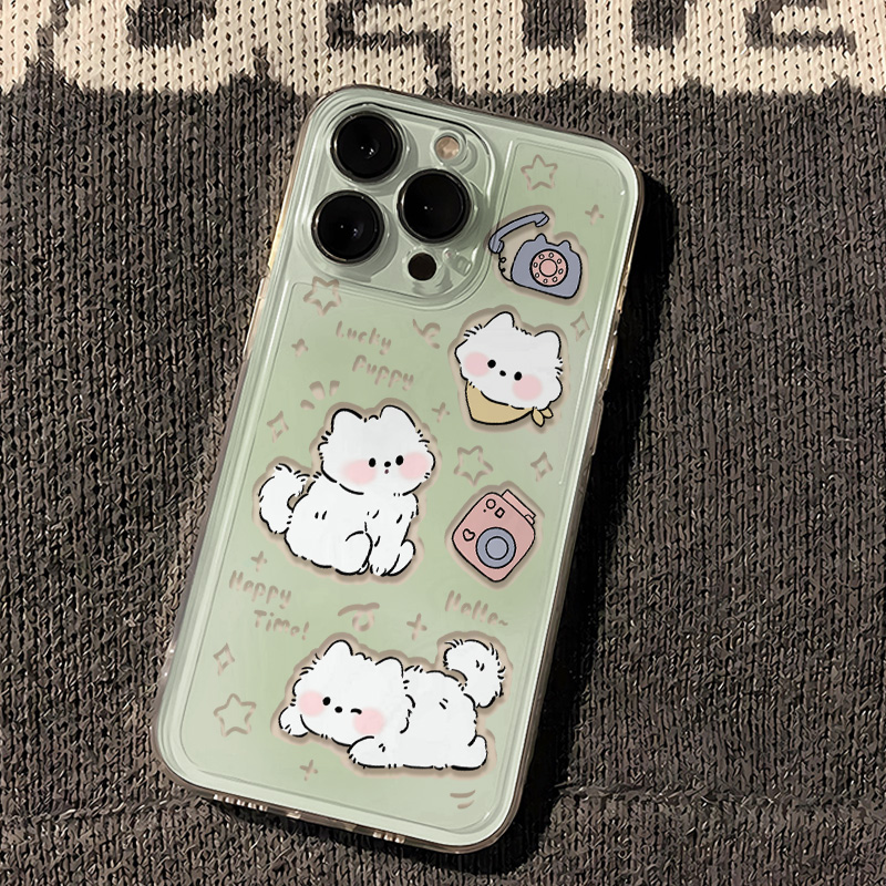 华为NOVA14PRO手机壳高级感星星狗iPhone13透明软创意12ProMax卡通苹果15适用ins风16PLUS可爱VIVOS30PROMINI