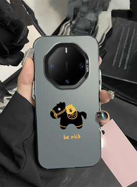 新款berich小马手机壳硬款华为mate60rs非凡大师适用创意小众个性