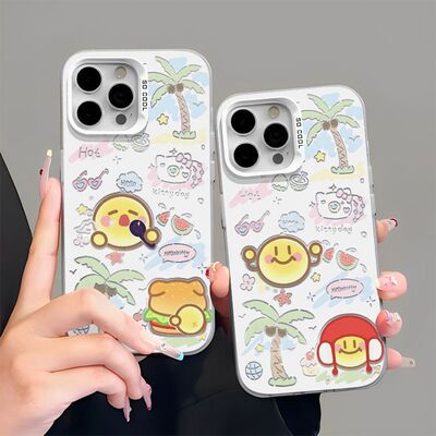 创意iPhone14手机壳IQOO13可爱适用小米17黄子弘凡q版应援16plus硬苹果12彩银ins风15ProMax周边红米k80Ultra