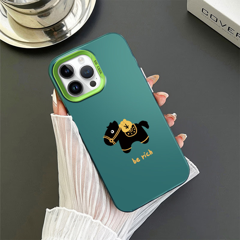 苹果12ProMax新款berich小马手机壳硬款iPhone小众适用创意高级感,3C数码配件,手机保护套/壳,淘宝优惠券,粉丝福利购,淘宝优惠卷