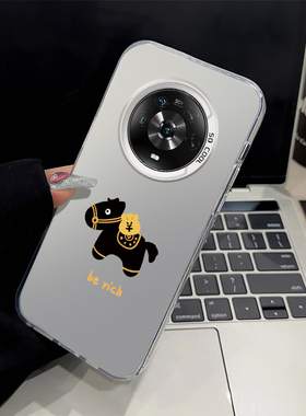 新款berich小马荣耀Magic4手机壳硬款适用LGE-AN00小众个性高级感