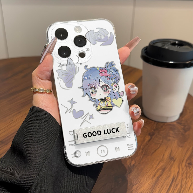 iPhone14苹果13硬无边框超薄适用16PLUS小众透明小米17ProMax薇拉奈尔第五人格调香师高级感VIVOIQOO15手机壳