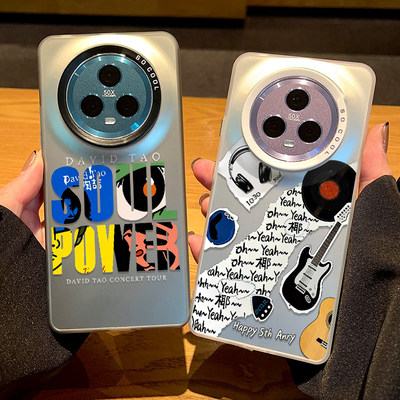 陶喆演唱会iPhone14苹果17创意12彩银硬VIVOIQOO15ULTRA适用16PLUS高级感13ProMax手机壳ins风X300S荣耀POWER