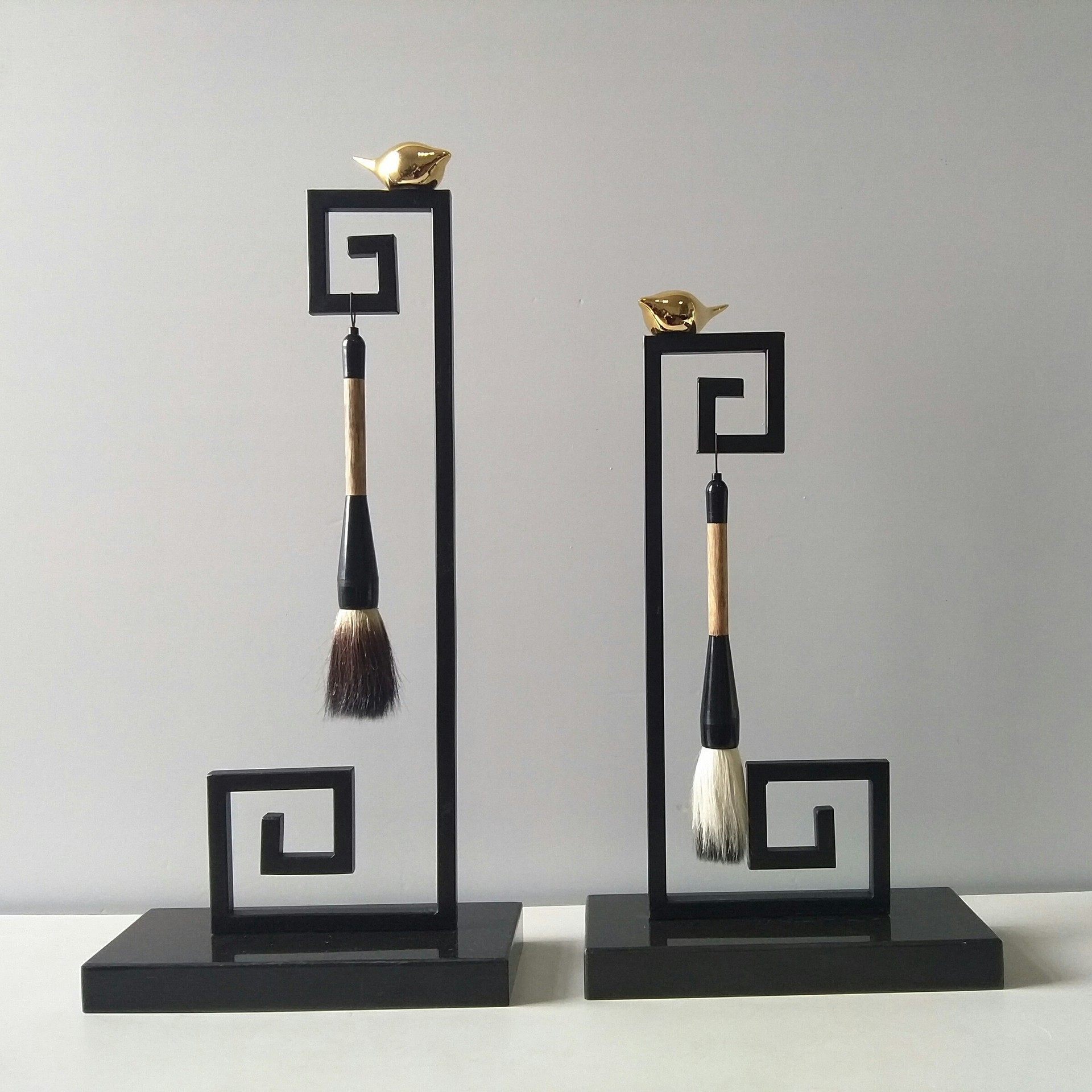 工厂现货批发金属摆件工艺品大笔架新中式铁艺玄关客厅家居摆件,橡塑材料及制品,其他塑料制品,淘宝优惠券,粉丝福利购,淘宝优惠卷