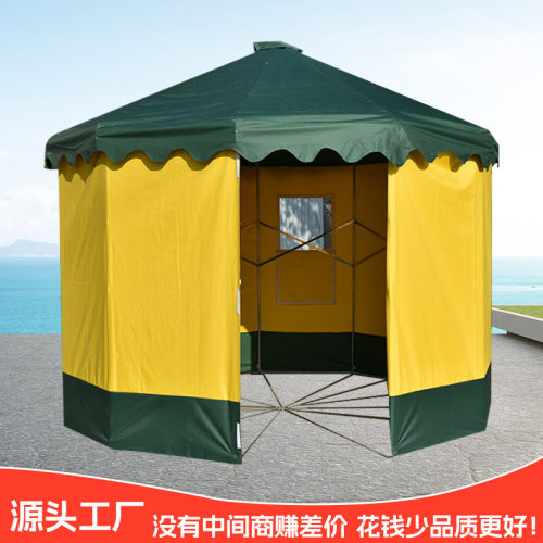 厂家直供新型折叠式蒙古包农家乐蚊帐蒙古包民宿酒店阳光房帐篷