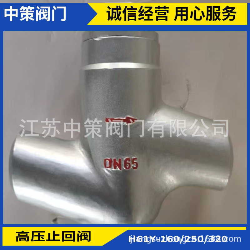 H61Y-200C H61Y-250C H61Y-320C 高压止回阀 锻钢电站焊接止回阀