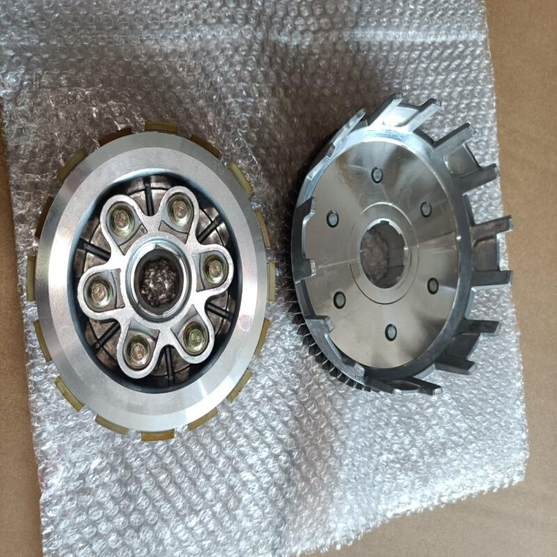 摩托车发动机配件CG150离合器总成6柱6片小鼓离合片钢片