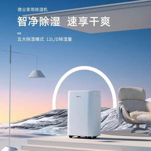 德业家用除湿机客厅卧室地下室大功率抽湿吸湿器 DY-SC16A