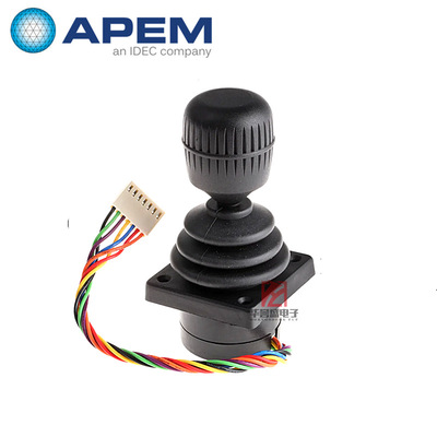 法国APEM 3140SAL600 摇杆 单轴控制手柄 工业操纵杆