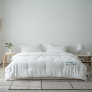 明治西川控敏被芯防螨春秋被冬被被子秋冬保暖加厚四季 被柔软棉被