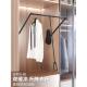 可调节衣杆在衣柜 衣杆 衣帽间 采购产品衣架 衣柜衣架 硬件