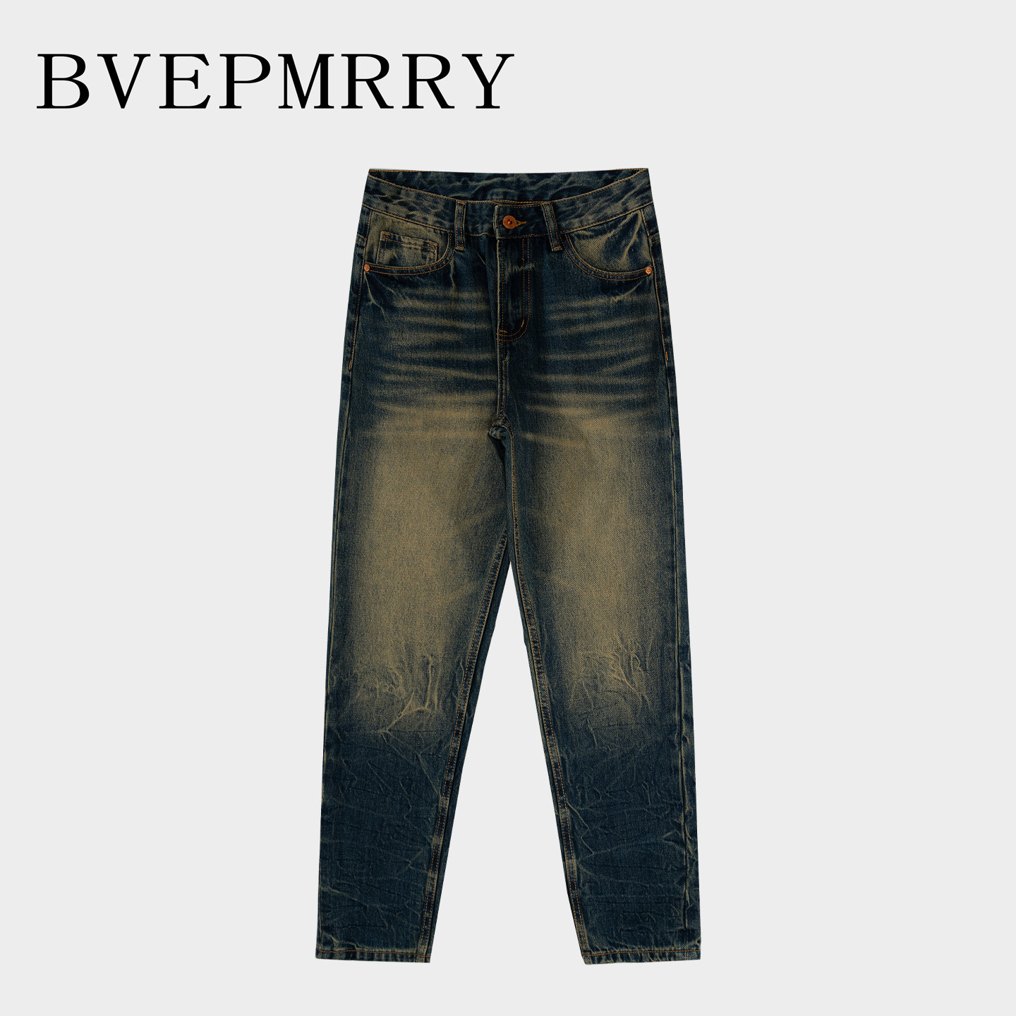 BVEPMRRY美式哈伦男士牛仔裤