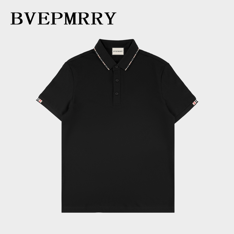 BVEPMRRY经典高级感翻领短袖polo