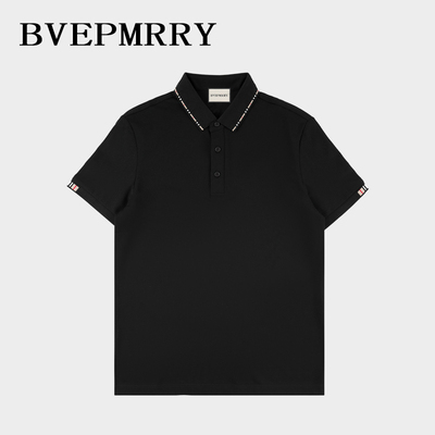 BVEPMRRY经典高级感翻领短袖polo