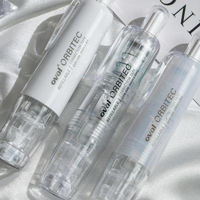 OVAL欧文修正带按动透明ins风涂改带简约大容量改正可替芯修正带