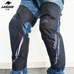 雷翅摩托车护膝冬季保暖机车x骑行护具防摔防风护腿四季骑士装备