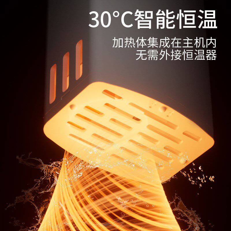 猫咪饮水机无线不插电自r动循环流动喂水恒温加热狗喝水宠物饮水